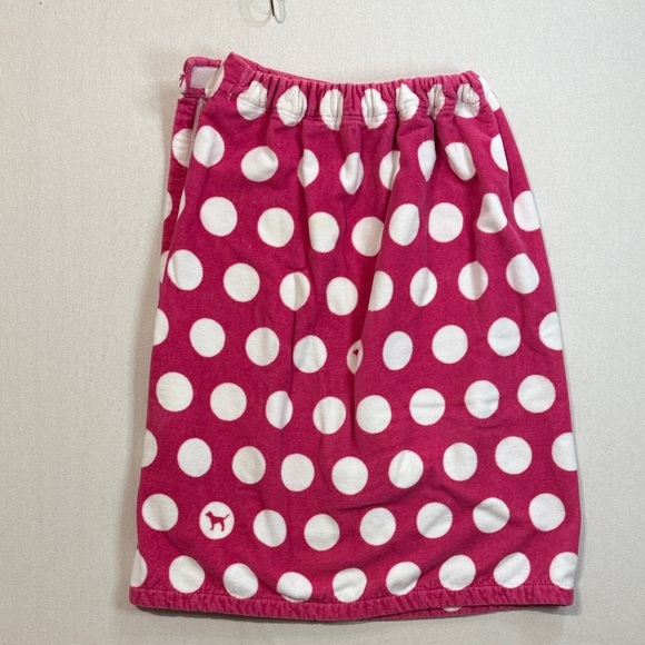 PINK Victoria's Secret Polka Dot Skirt - Pink and White - Picture 5 of 5